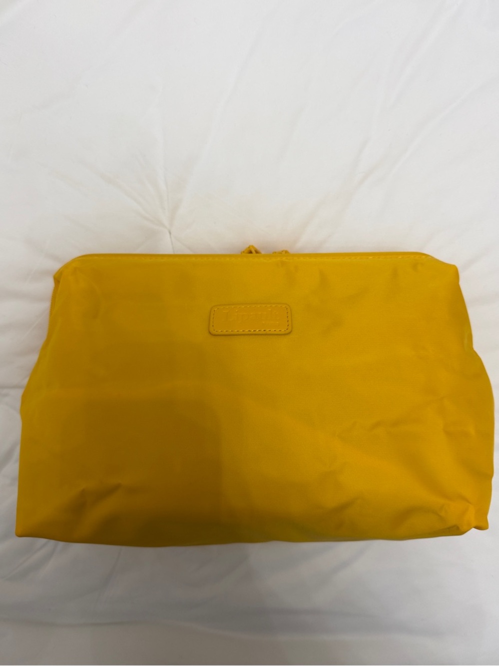Men's Yellow Travel Pouch Bag